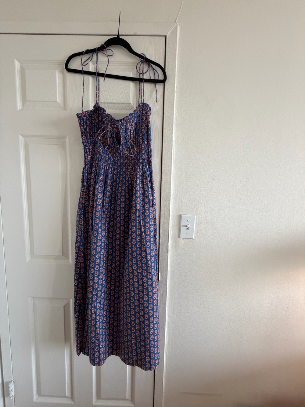 Doen Blue Paisley Rhoda Dress NWT - Picture 4 of 4